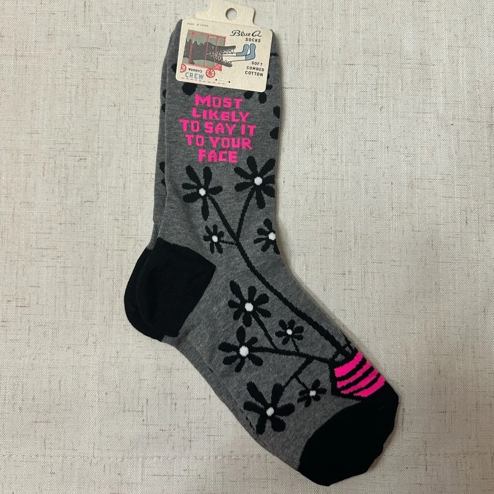 Polka Dot Women's Socks - Black, Pink, Gray